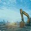 Расчистка площадок под новое строительство