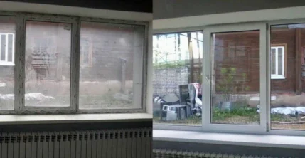 Мытье окон дома