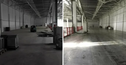 Уборка производственного помещения